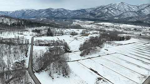 一般国道5号 仁木町 古別川橋橋台工事