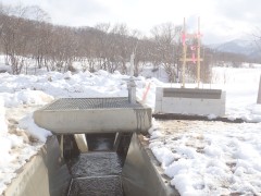 一般国道5号 仁木町 古別川橋橋台工事 3月-6