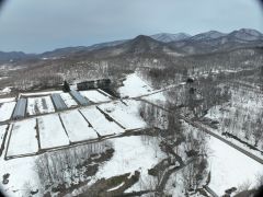 一般国道5号 仁木町 古別川橋橋台工事 4月-2