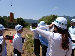 一般国道5号 仁木町 古別川橋橋台工事 6月-5