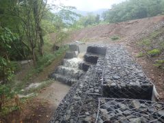 一般国道5号 仁木町 古別川橋橋台工事 9月-18