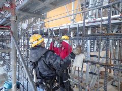 一般国道5号 仁木町 古別川橋橋台工事 10月-3