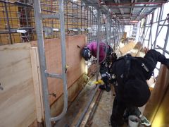 一般国道5号 仁木町 古別川橋橋台工事 10月-4