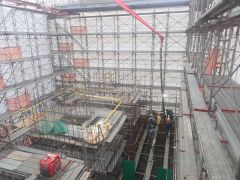 一般国道5号 仁木町 古別川橋橋台工事 11月-3